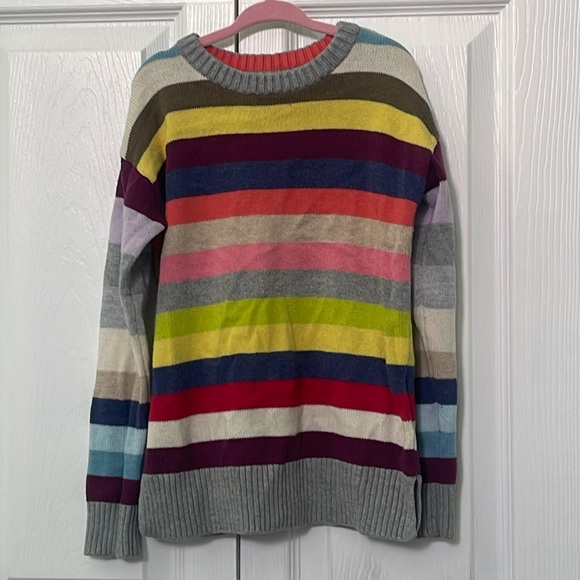 Striped multicolored sweater - Picture 1 of 1